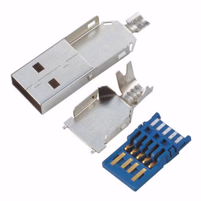 1003-023-01300 CNC Tech  USB DVI HDMI Connector Assemblies